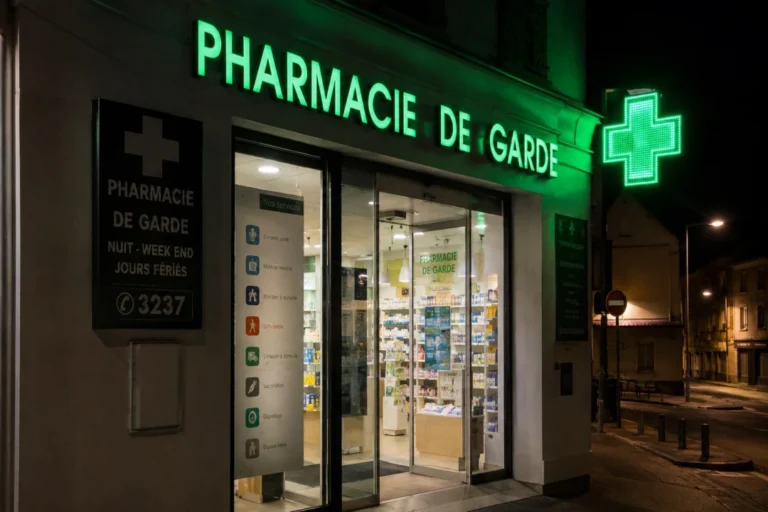 Trouver rapidement une pharmacie de garde