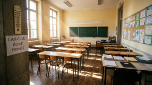 Absence scolaire canicule
