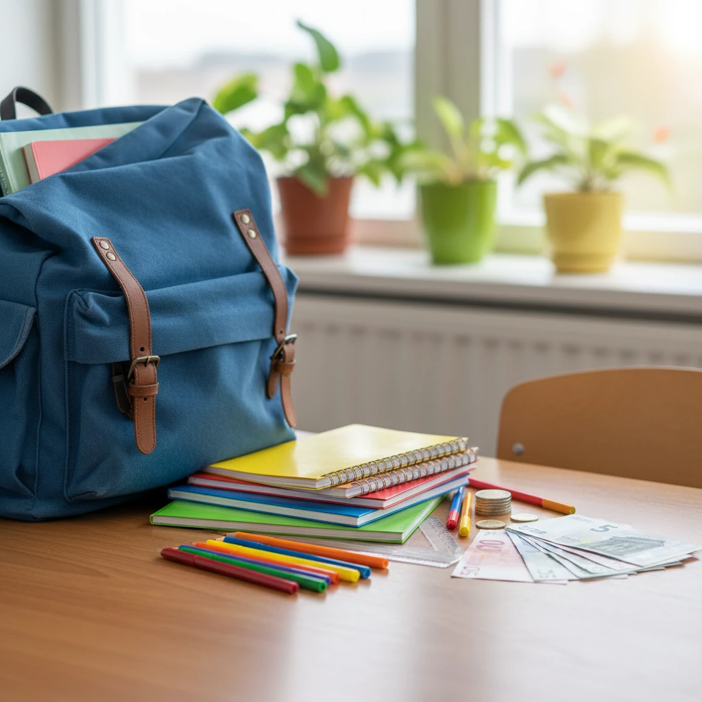 Fournitures scolaires financées par l'allocation de rentrée scolaire 2026