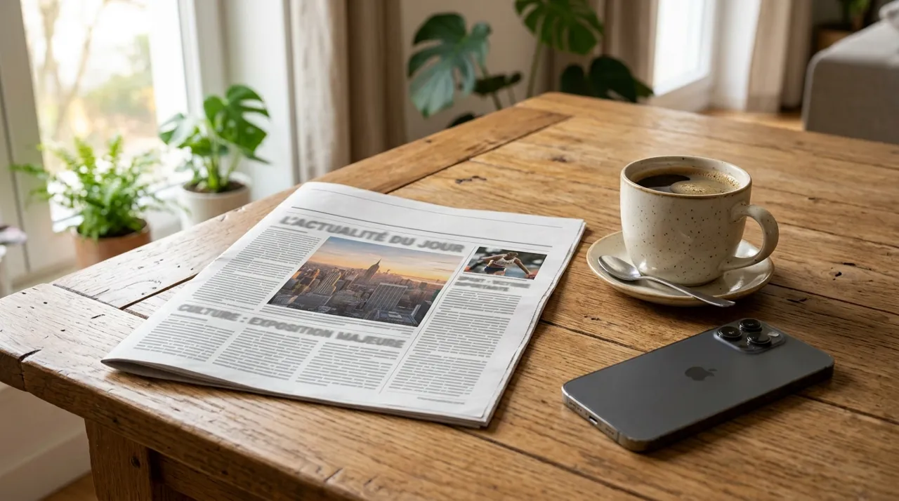 Signal Matin : un journal A4 généré chaque matin pour remplacer le scroll