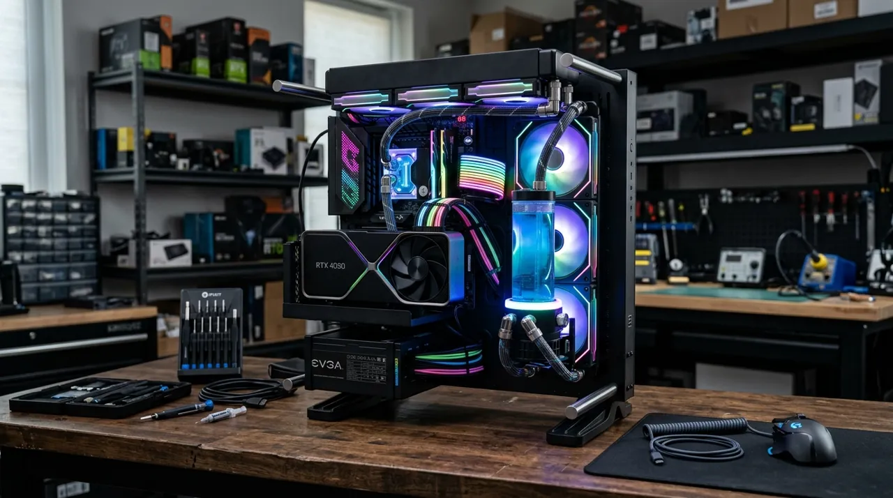 Monter un PC gamer haut de gamme : composants, budget et conseils